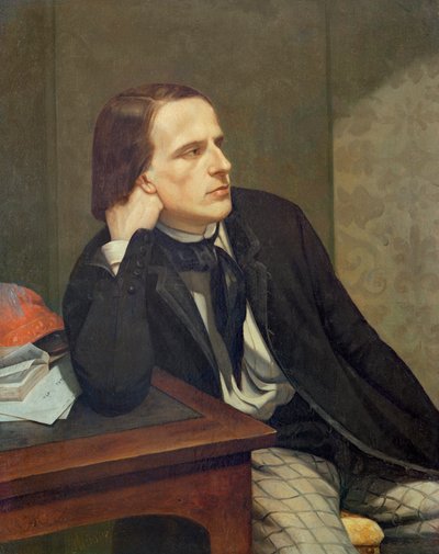 Porträt von Paul Ansout, 1844 von Gustave Courbet